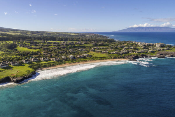 Kapalua Villas Maui-Kapalua Aerial Ironwoods_Bay Villas_Ridge Villas-51